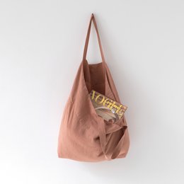 Cafe Creme Linen Big Bag