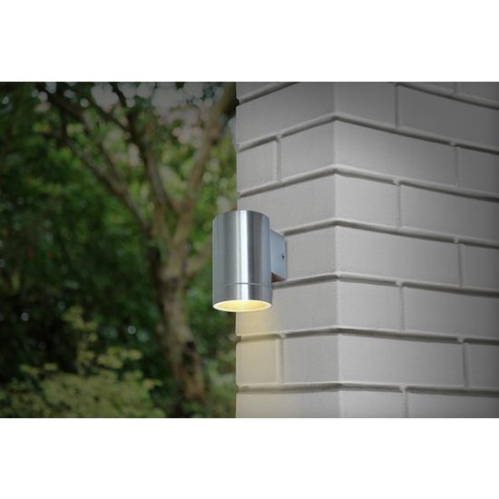 FlinQ wall lamp outdoor chrome NOX I.