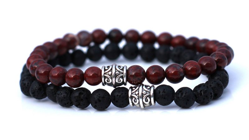 Basic Set Lava Stone x Red Agate