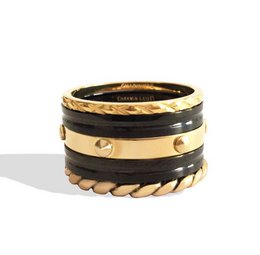 Ring R329 Gold 'Turning steel'