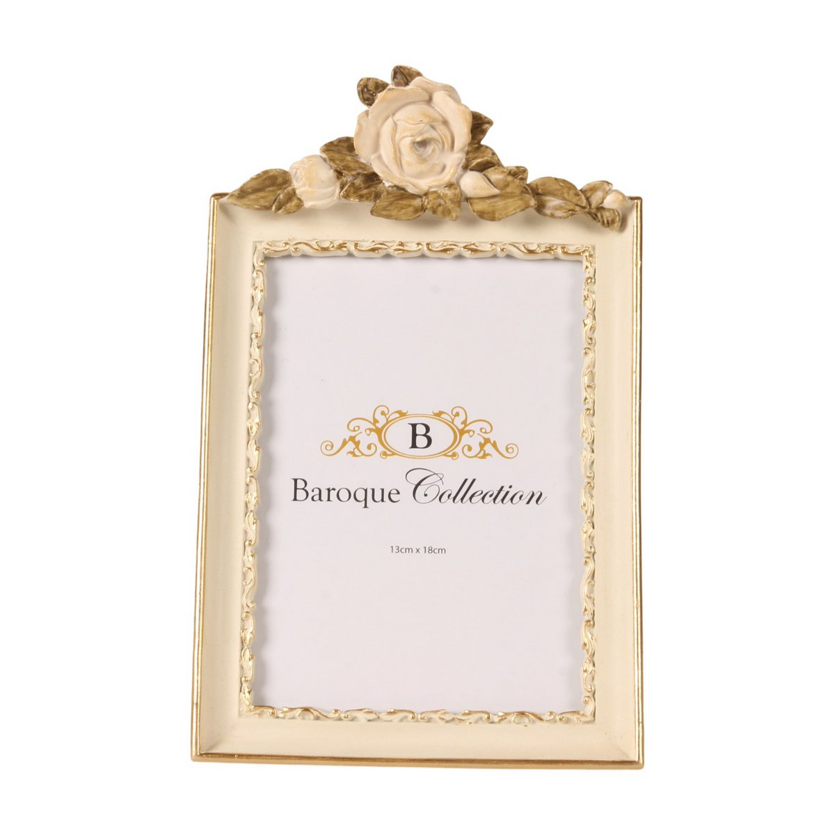 Fotoramme 13 x 18 cm - Creme - Resin a