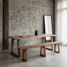Farmwood-Esstisch – FSC-Recyclingholz