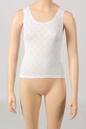 Confezione da 6 camicie senza maniche jacquard per bambina 2100