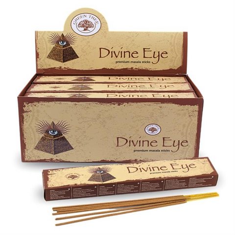 Green Tree Divine Eye Hand Rolled Natural Incense Sticks