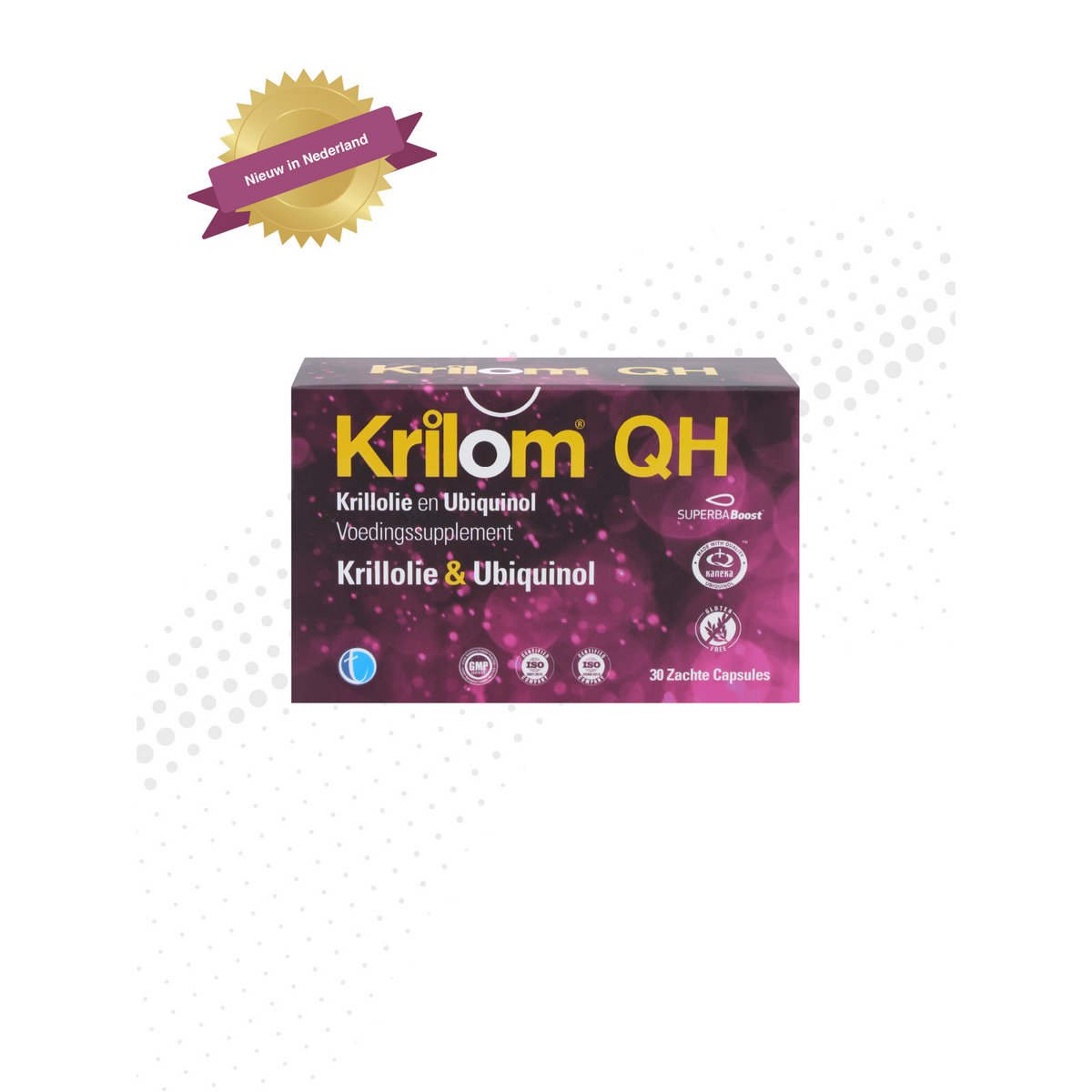 Krilom QH | Complément alimentaire à l'huile de krill et à l'ubiquinol