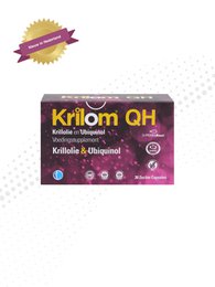 Krilom QH | Krillolie og ubiquinol kosttilskud