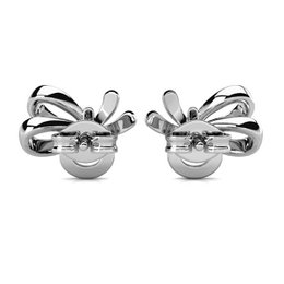Boucles d'oreilles Posie - ArgentÃ© et Cristal