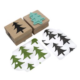 Christmas tree stamp