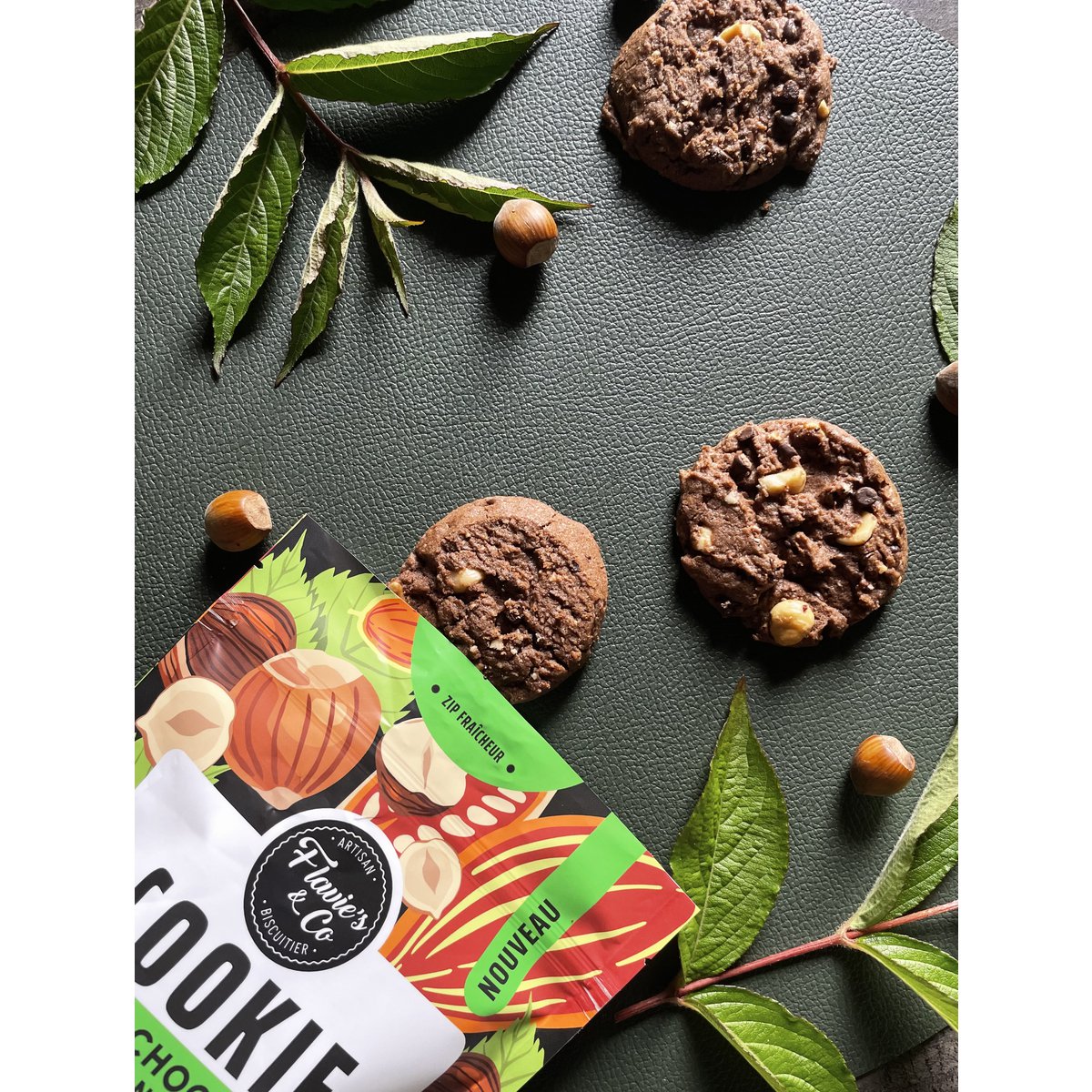 Alle Chocoladekoekjes - Praliné - Hazelnoten