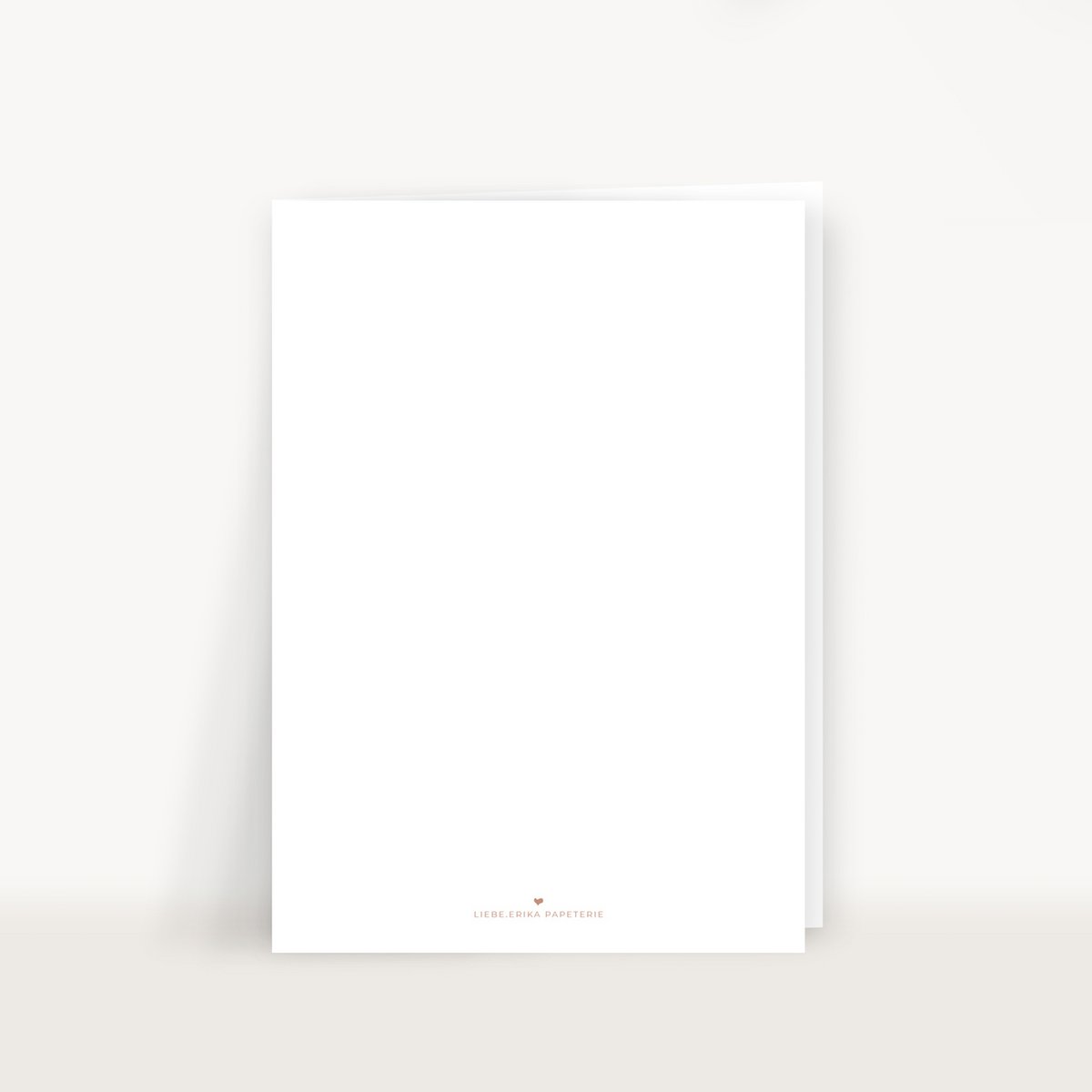 Folding card for the wedding "just married" romantic flower (PU = 10 pieces)