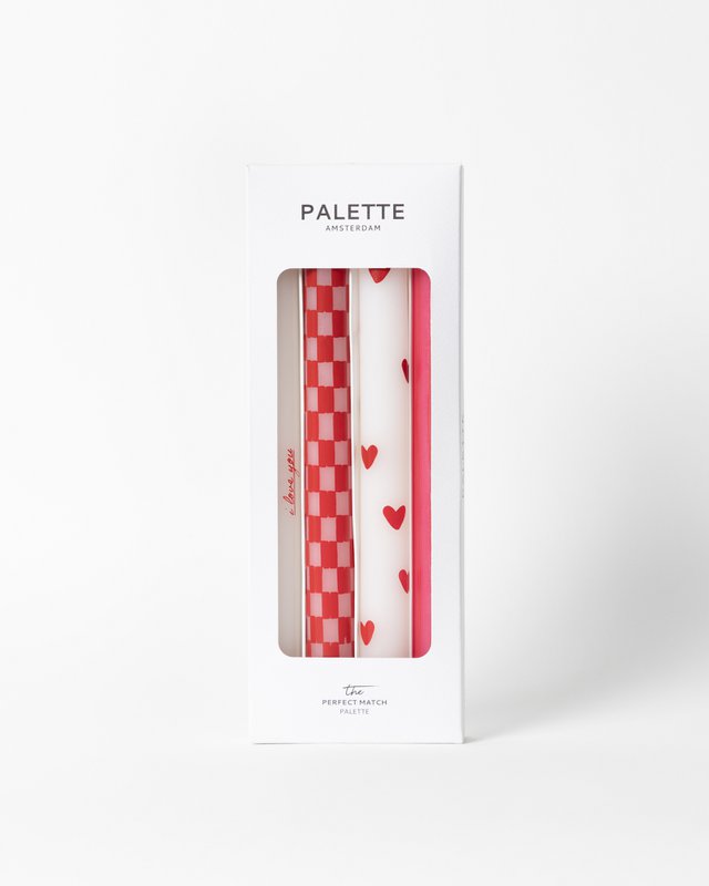 Print Dinner candles - Set of 4 - Perfect Match