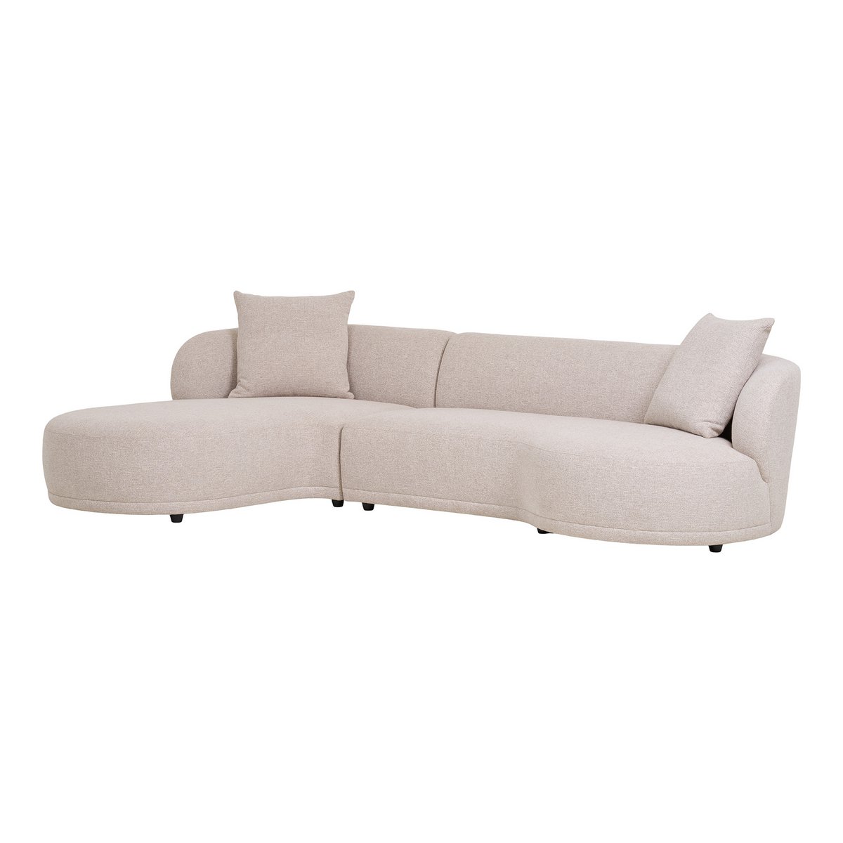Kingston Bank - Natuurlijk, polyester/schuim/multiplex, 174,5x256x69 cm