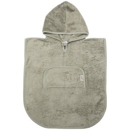 Poncho med V-udskæring