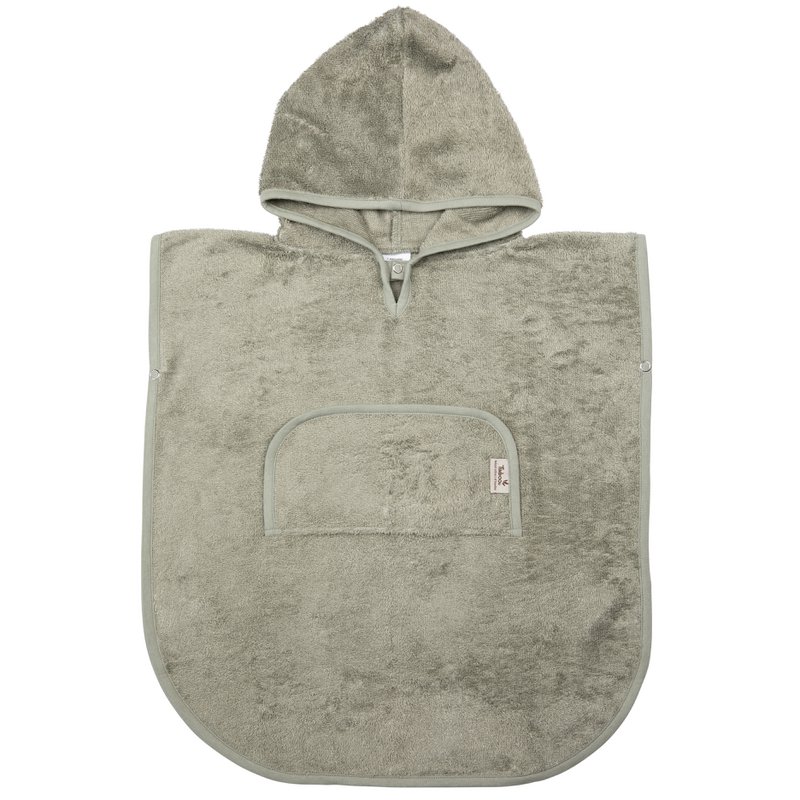 Poncho med V-udskæring