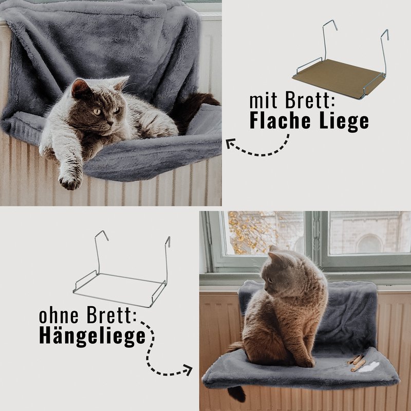 ne & no cozy radiator bed for cats + 5 matatabi sticks