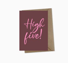 A6 Ansichtkaart || High Five