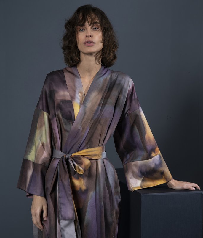 Szlafrok Kimono Fluxus