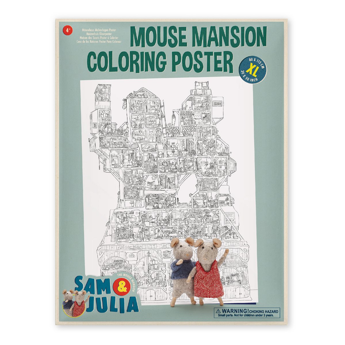Sam En Julia - Kleurposter