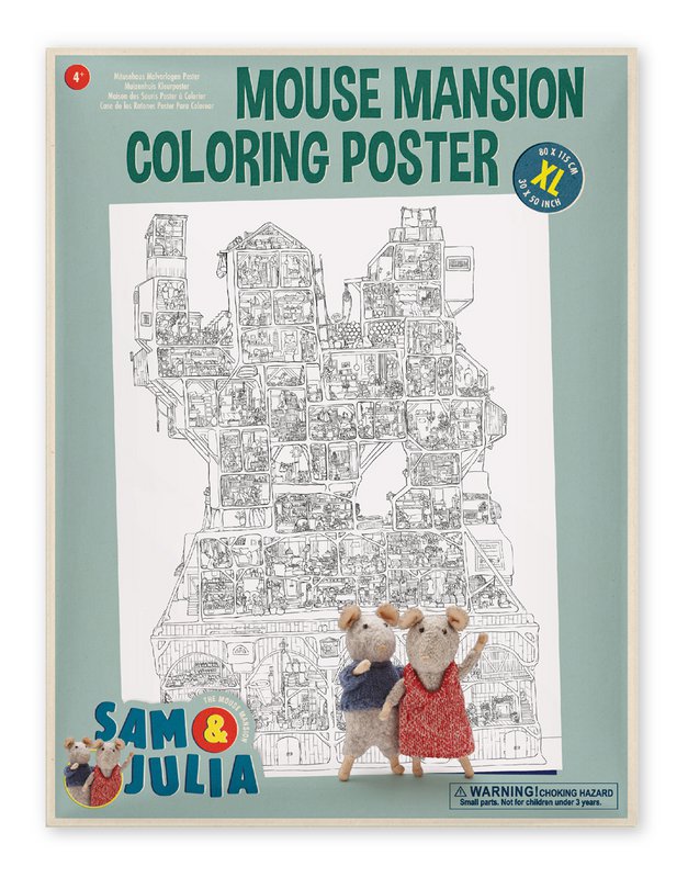 Sam En Julia - Kleurposter