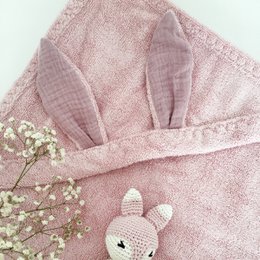 Toalla de bambú Conejito - beige