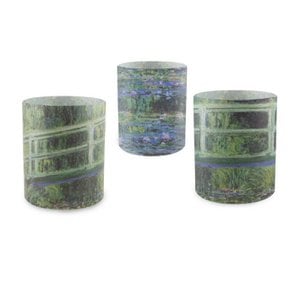 Candle shade, Monet, Japanese bridge