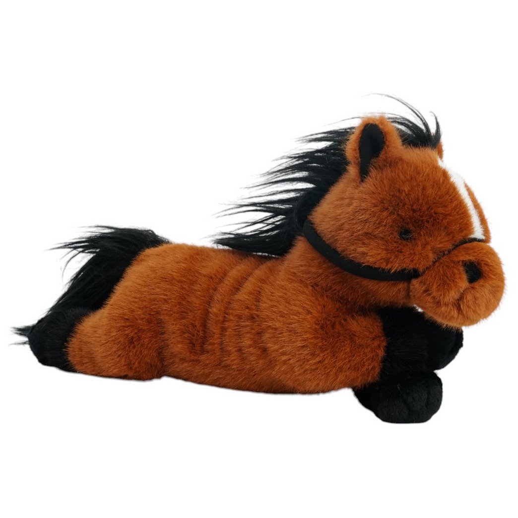 Peluche One Love - Cavallo Carly in bianco e nero