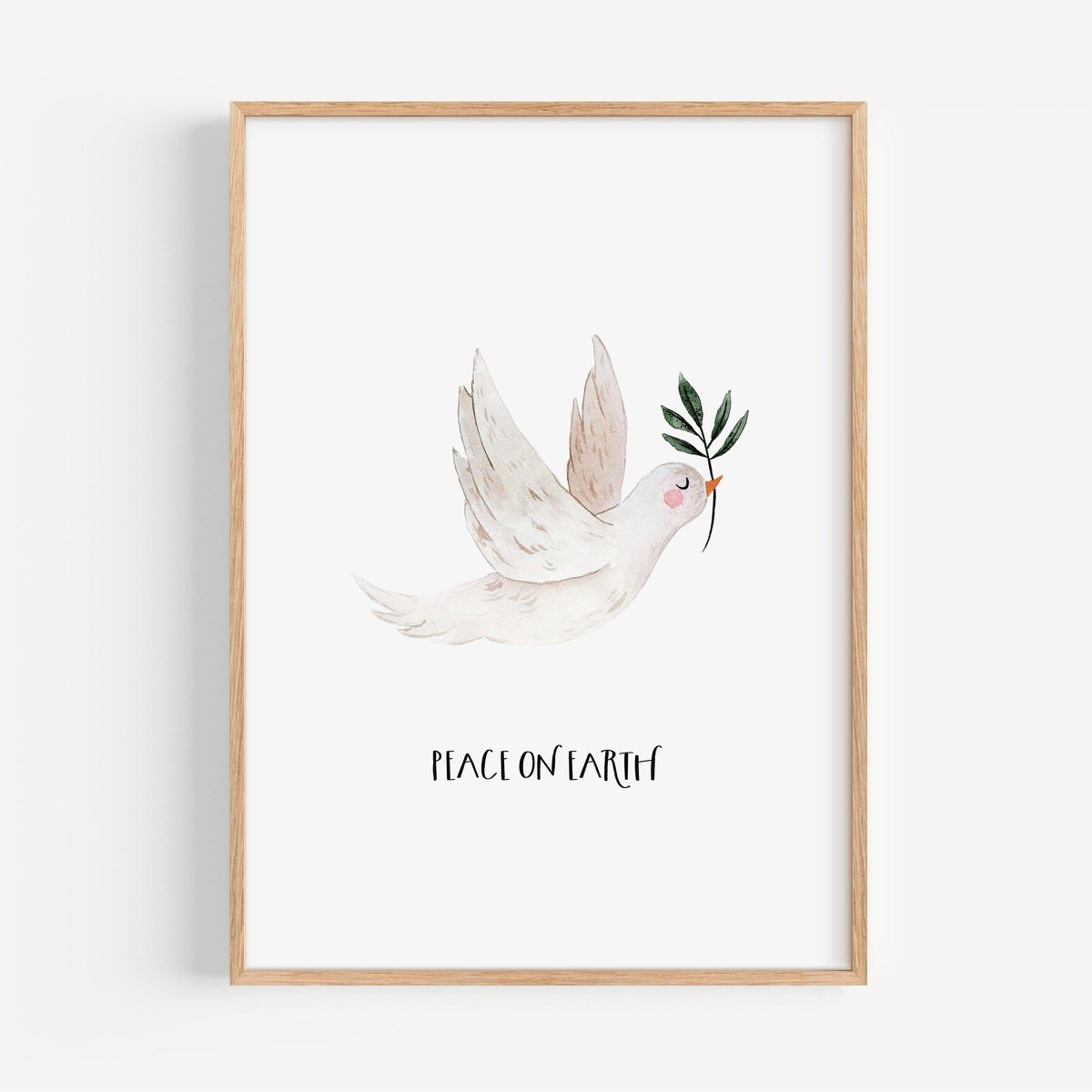 Kunstdruck - Peace on earth
