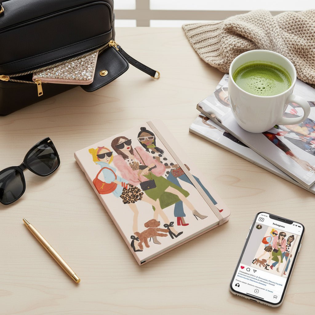 Chic piger notebook journal