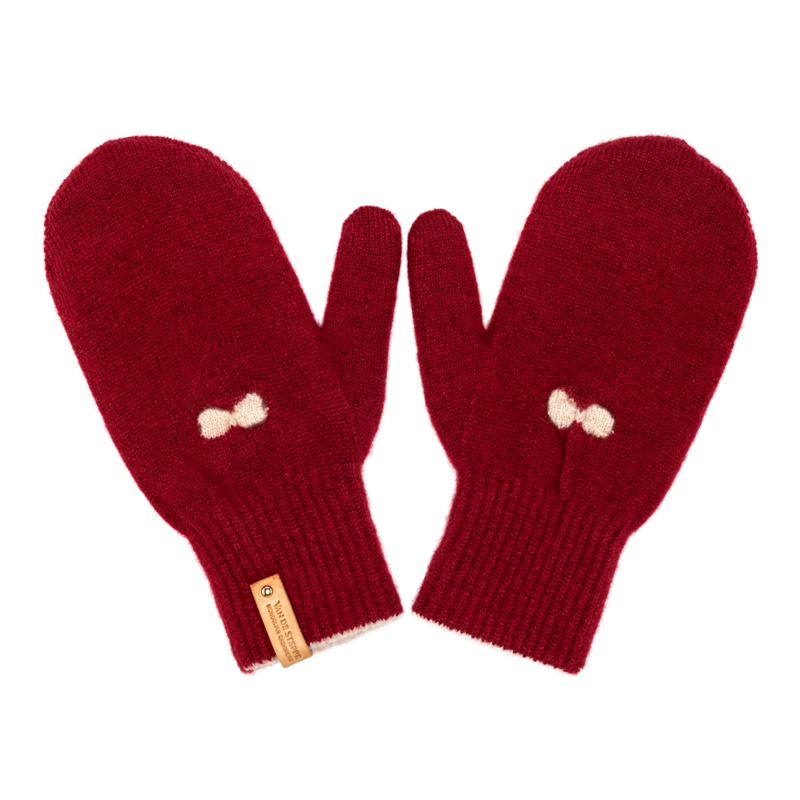 "Nomin" Cashmere Mittens