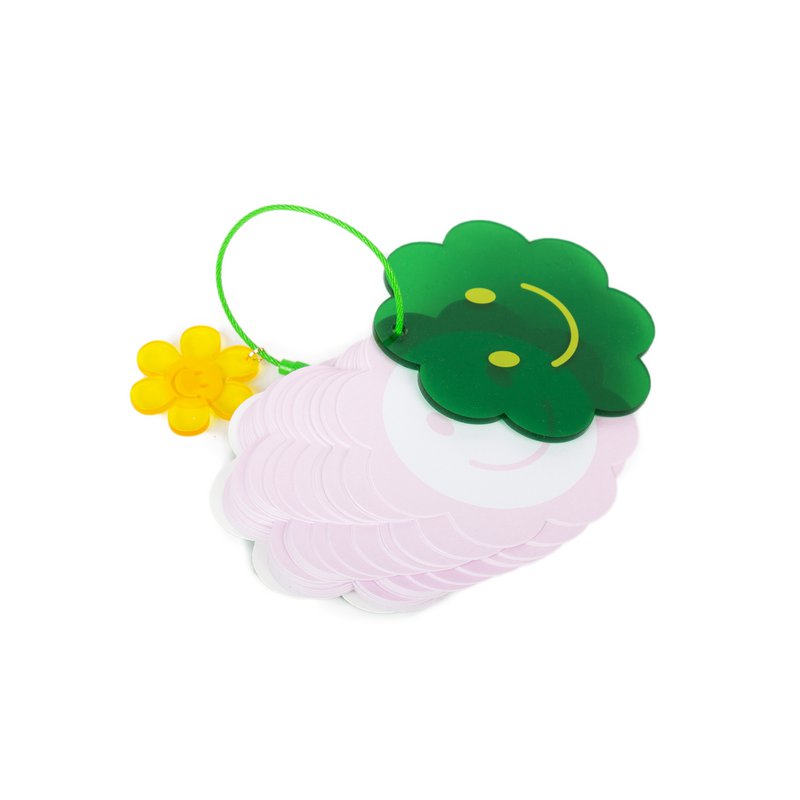 PRZENOŚNY NOTATNIK SMILE FLOWER MINI HF