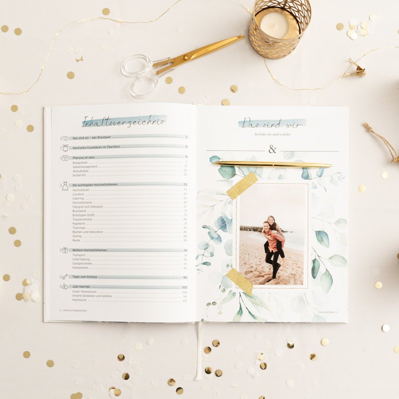 Wedding planner/libro wedding planner DIN A4