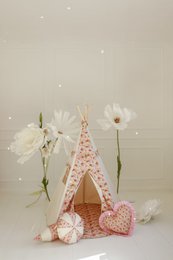 Teepee and Mat Set “Spring garden”