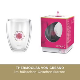 Creano teglas flower of life sæt med 6 stk
