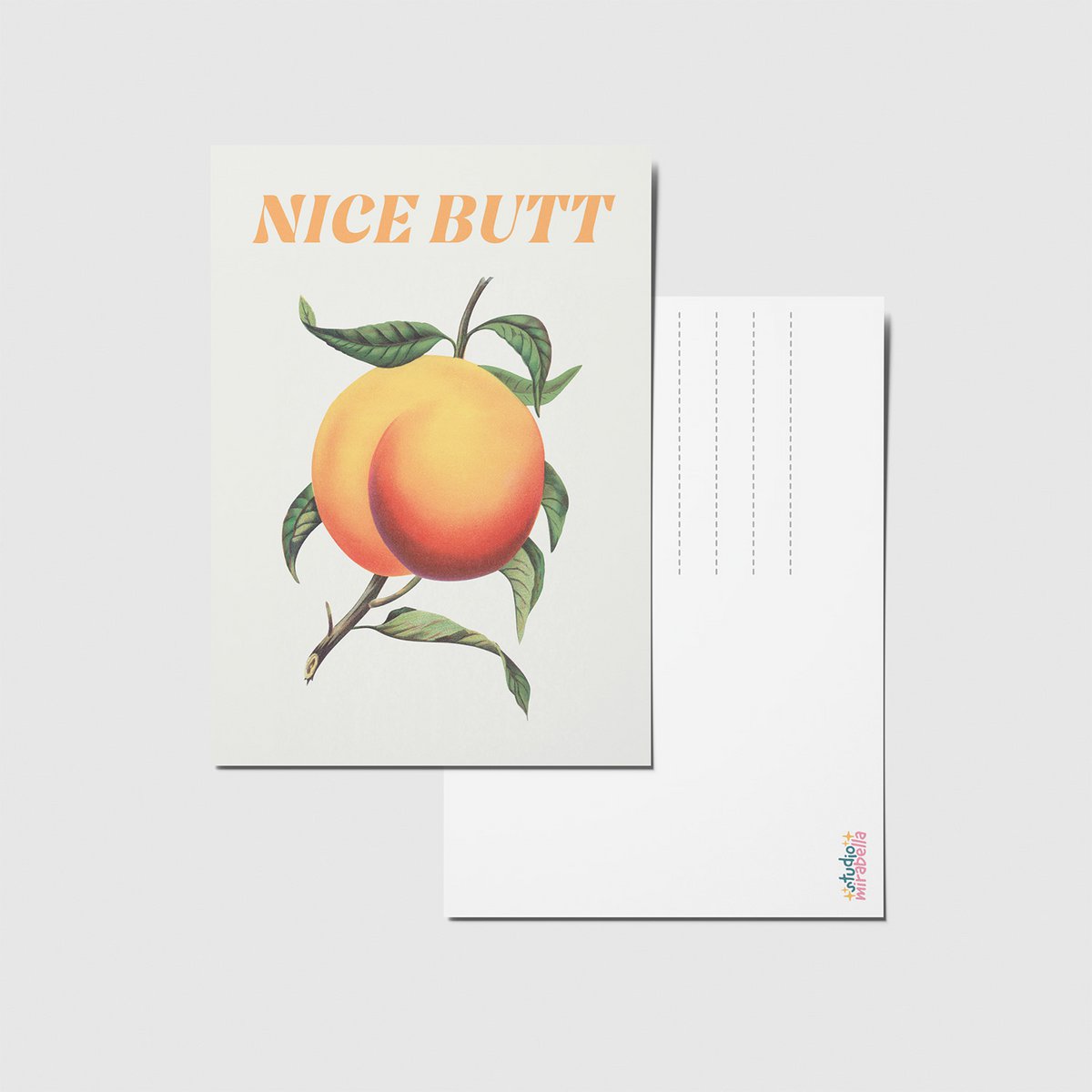 Nice butt - A6 postcard