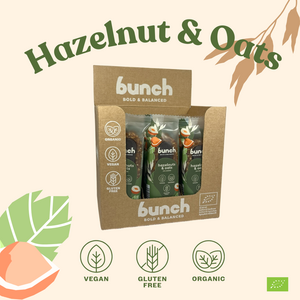 Organic date bar: hazelnut & oats