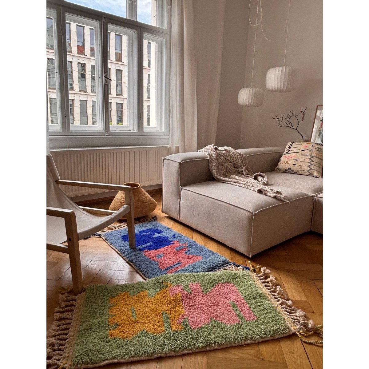 Berber carpet - Bariq - 0.60 x 1.10m