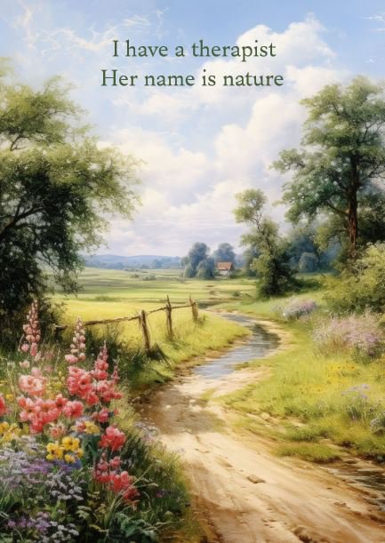 Nachhaltige Karte - Naturtherapeut