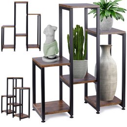 Plantstandaard metaal 6-niveau 80 cm