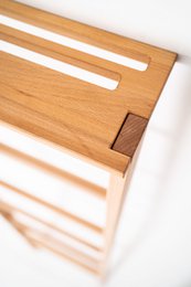 Clothes ladder, towel ladder made of solid beech beech