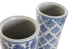 PORCELANOWY STOJAK NA PARASOL 19X19X44 2 RÓŻNE. MB204743
