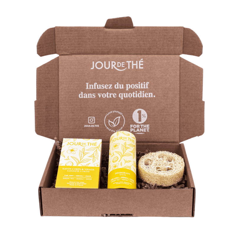 Box Gli Inseparabili ''Tè Verde + Neroli + Cocco"