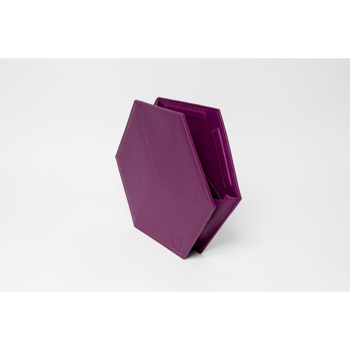 Hexacubo Plano Púrpura