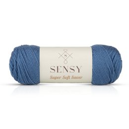 Sensy Super Soft Saver Yarn, 3.5 oz, 190 Yards, Gauge 4 Medium