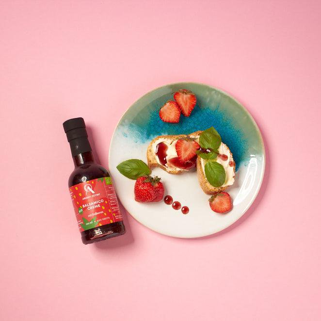 Bio Balsamic Cream met aardbeien