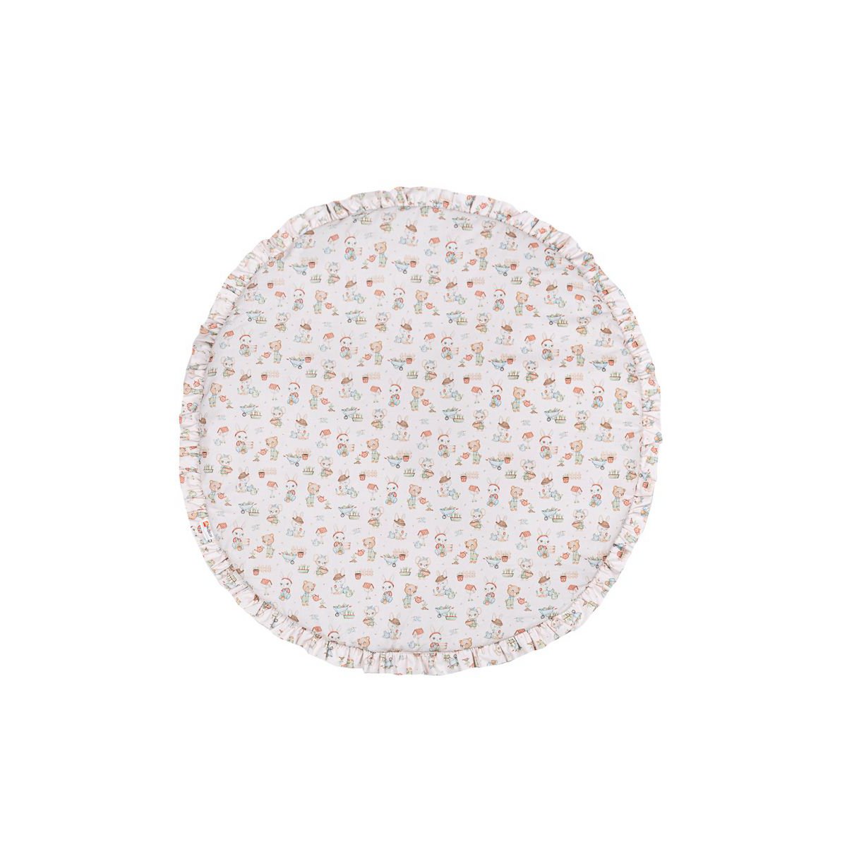Tapis bébé HARPER SAGE, 100% coton