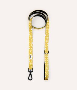 Leash 1.2m Recycled PET Memphis Design Mustard, Juno