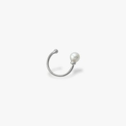 One Pearl Ear Cuff - Sølv