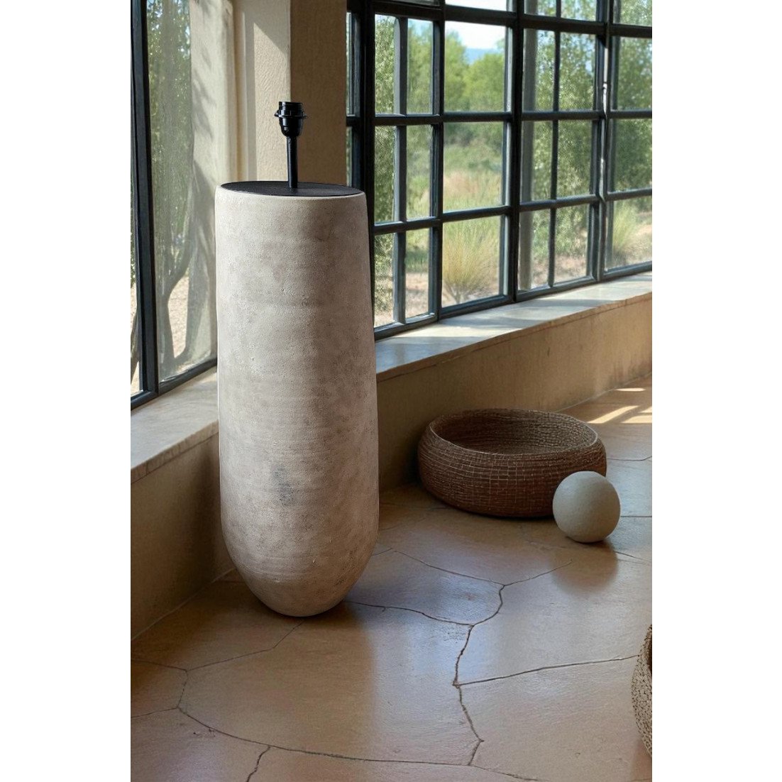 Ela n37 - Ceramiczna lampa podłogowa