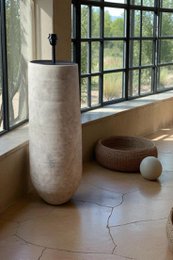 Ela n37 - Ceramiczna lampa podłogowa