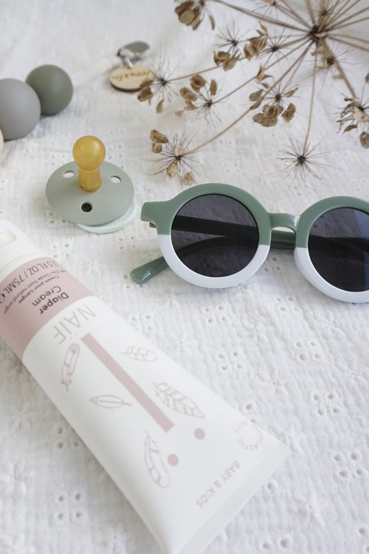 Lunettes de soleil | lunettes de soleil | Olive - Blanc